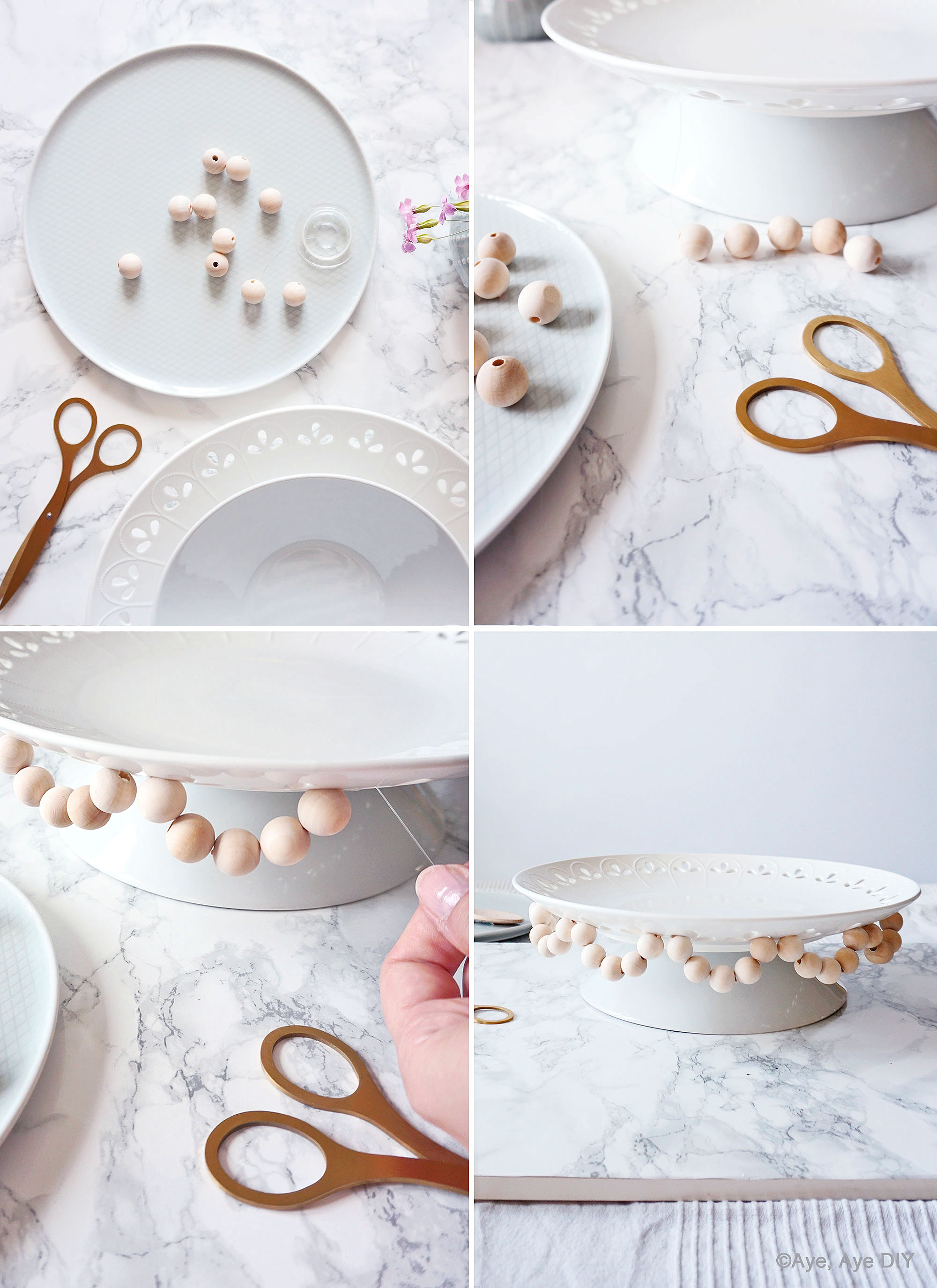 DIY Etagere selber machen ohne Bohren: Backen mit Tefal