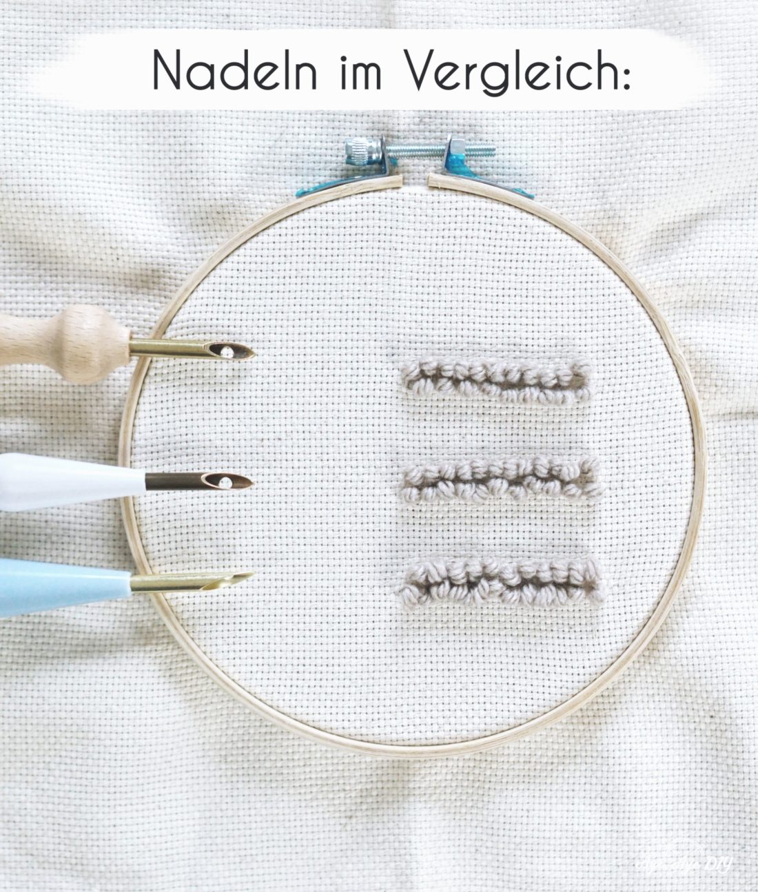 Punch Needle Nadel - Magische Nadel Mit Holzgriff | Produktbild-Vorschau 11