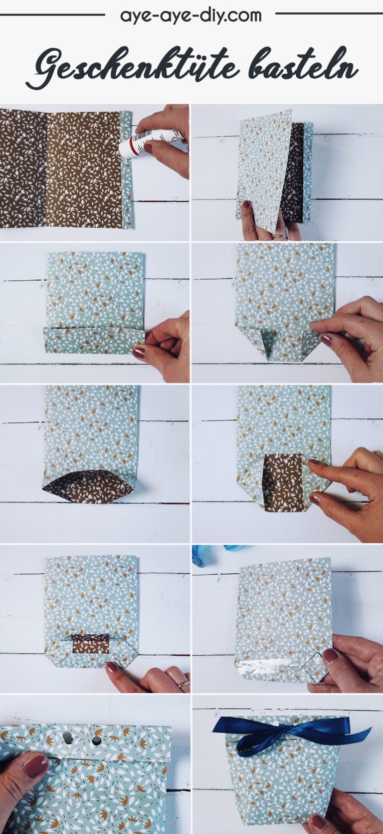 Geschenktüte basteln in 5 Minuten: Vorlagen für jeden Anlass